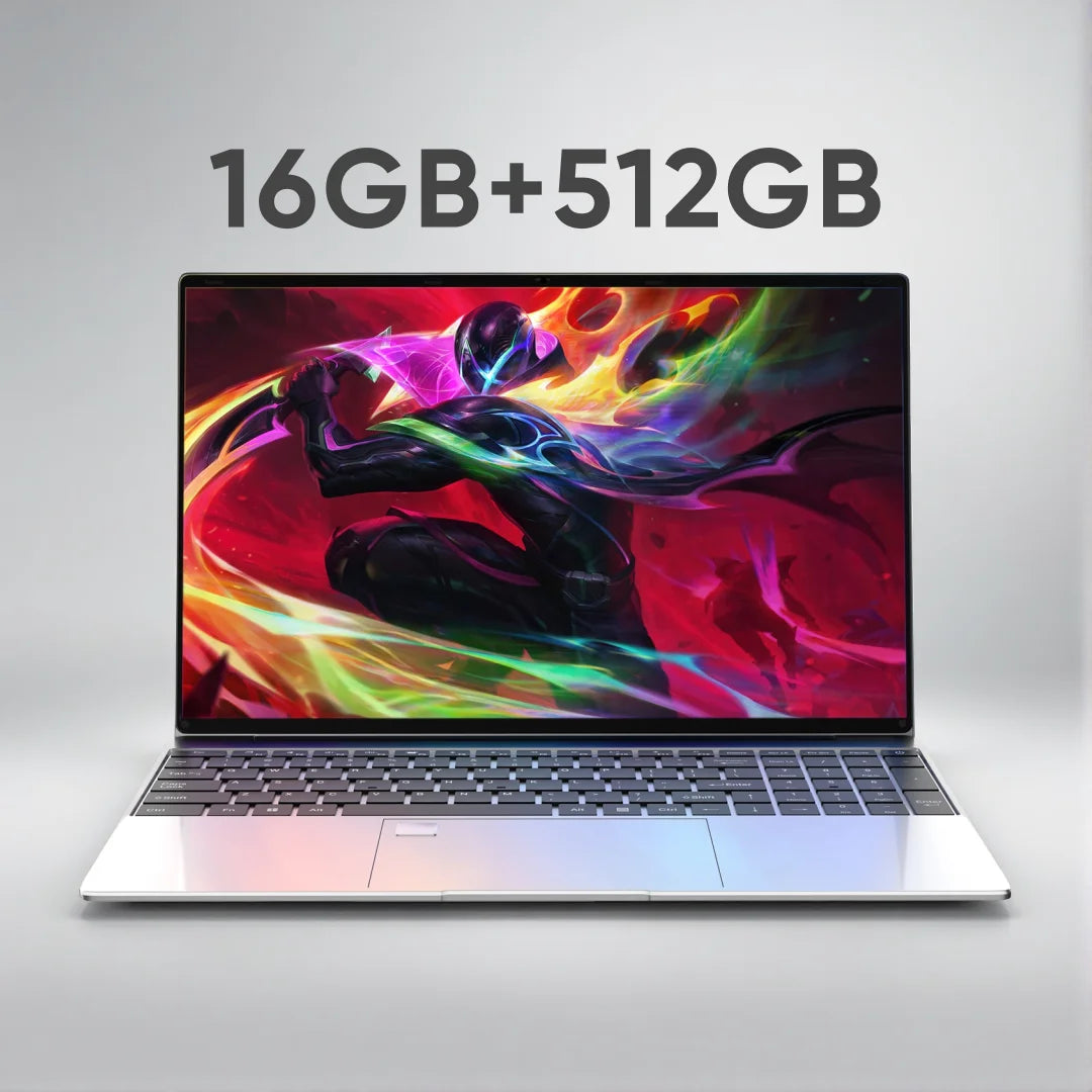 New 15.6 " Laptop Intel Core i9-9880H 32GB RAM 2TB SSD Ultra Slim Gaming Laptop 1920*1080 Windows 11 Office Study Home Use